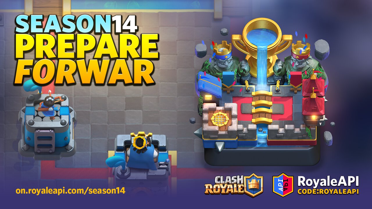 Clash Royale Season 14 Prepare for War Legendary Arena