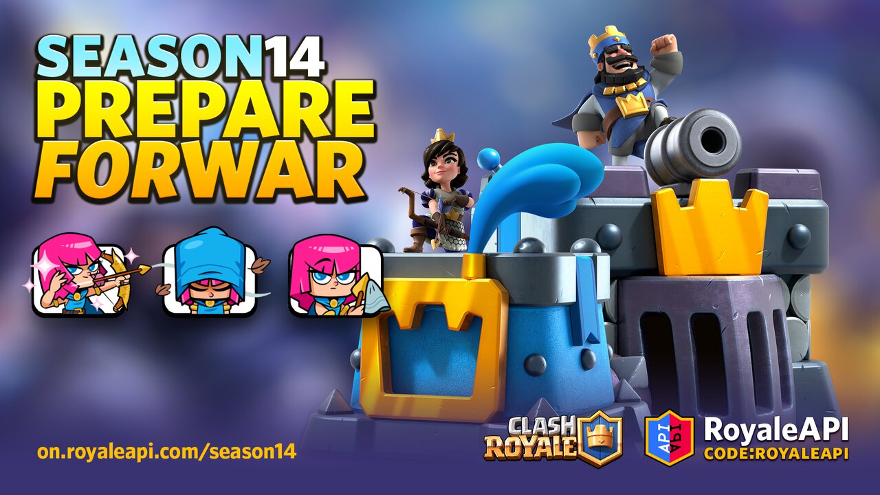 Clash Royale Season 14 Prepare for War