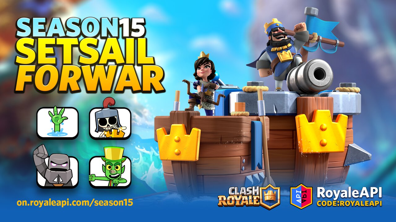 Clash Royale Season 15 Prepare for War