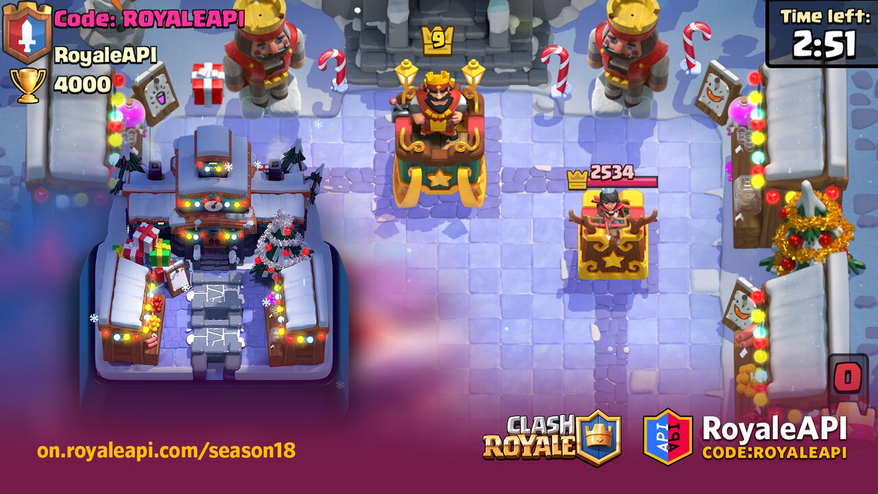 Clash Royale Season 18 Logmas Arena