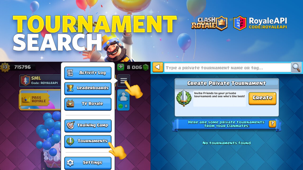 RoyaleAPI on X: Are your Facebook friends not showing up on your Clash  Royale Friends List? Here's how to fix that!    / X