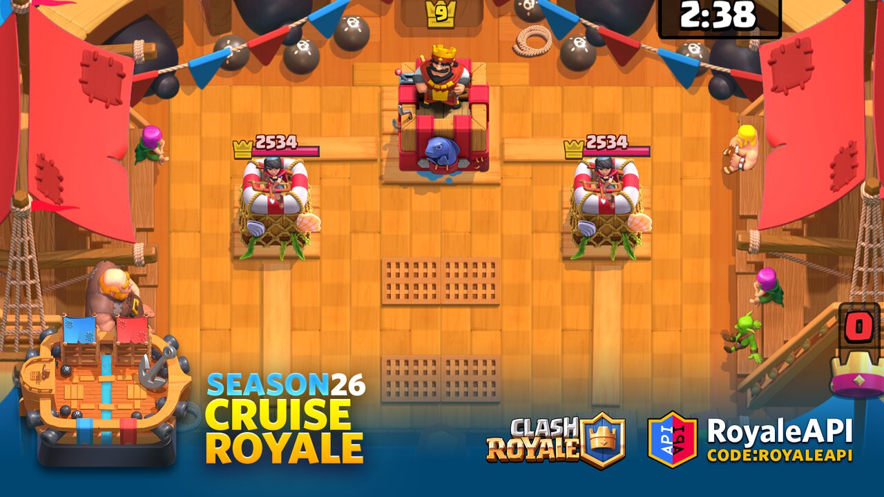 Clash Royale Season 26 Island Arena