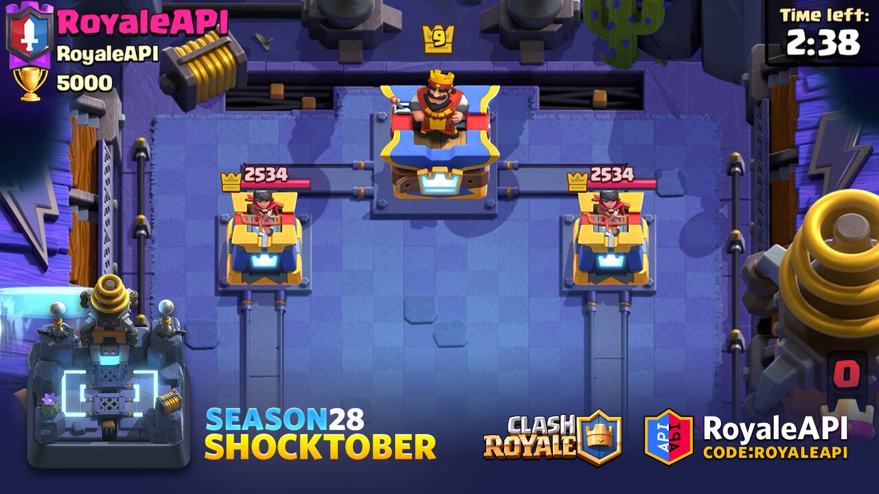 Clash Royale Season 28 Executioner’s Kitchen Arena
