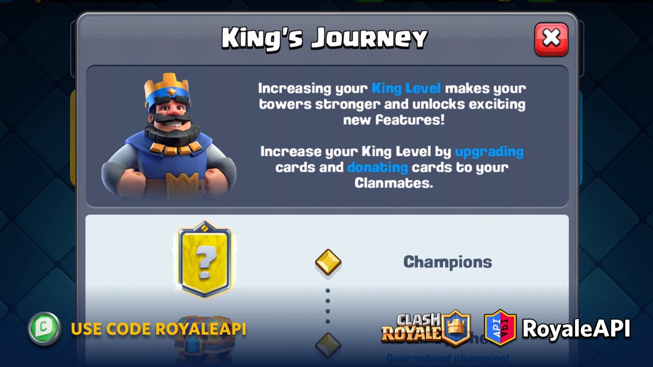 Clash Royale: Donate Kings