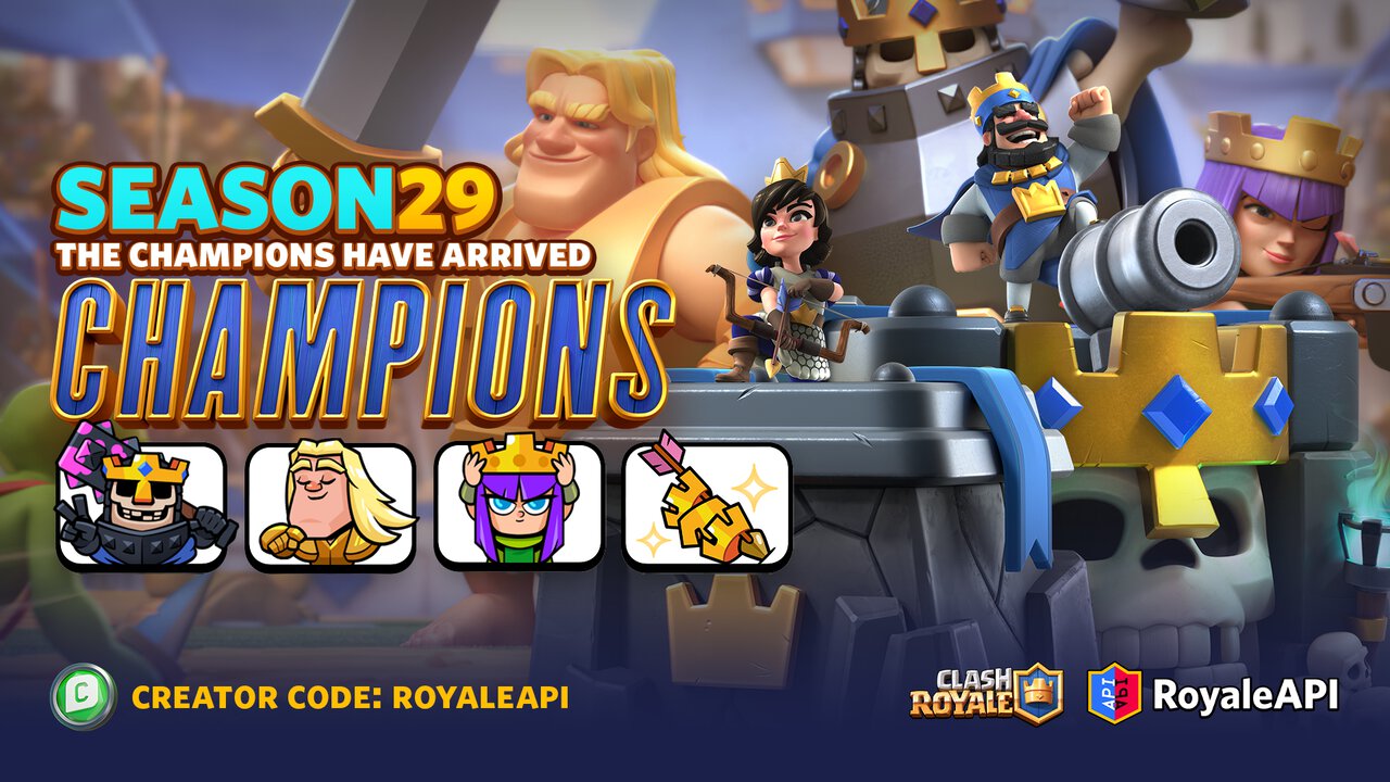 Clash Royale Champions Update and Season 29 Sneak Peek