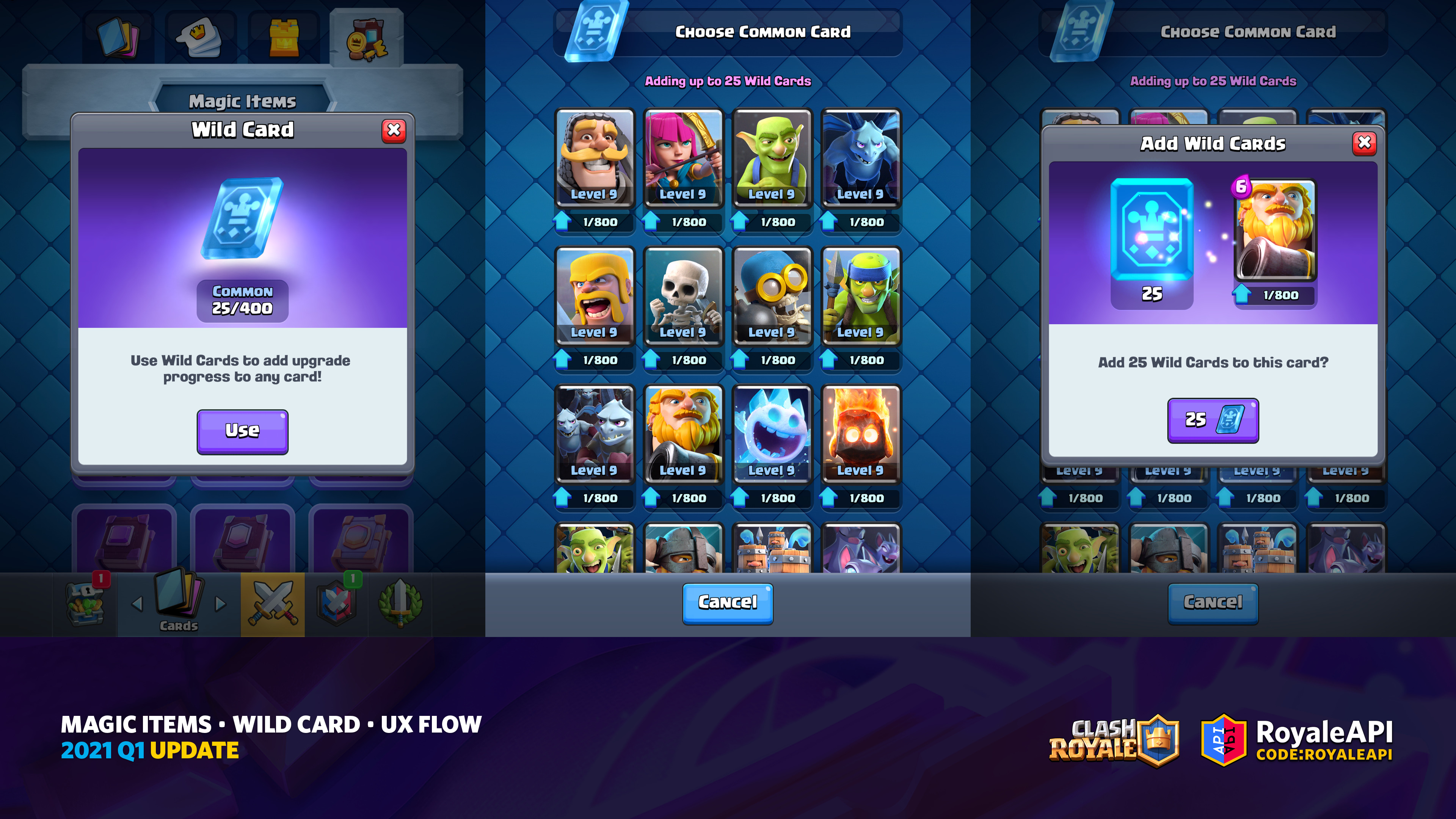 Magic Items Clash Royale 2021 Q1 Game Client Update Blog RoyaleAPI