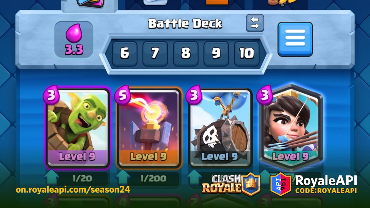 THE BEST ARENA 9 DECK 2022!!! - Clash Royale 