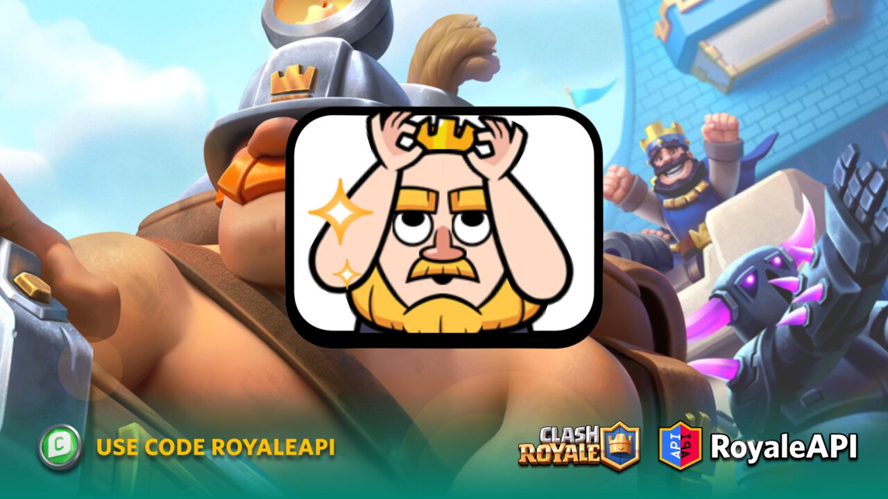 best-bear711: photorealistic clash royale king emote with crown
