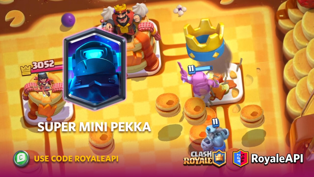 Clash Royale - Fear the pancake! 😡 Play the Super Mini