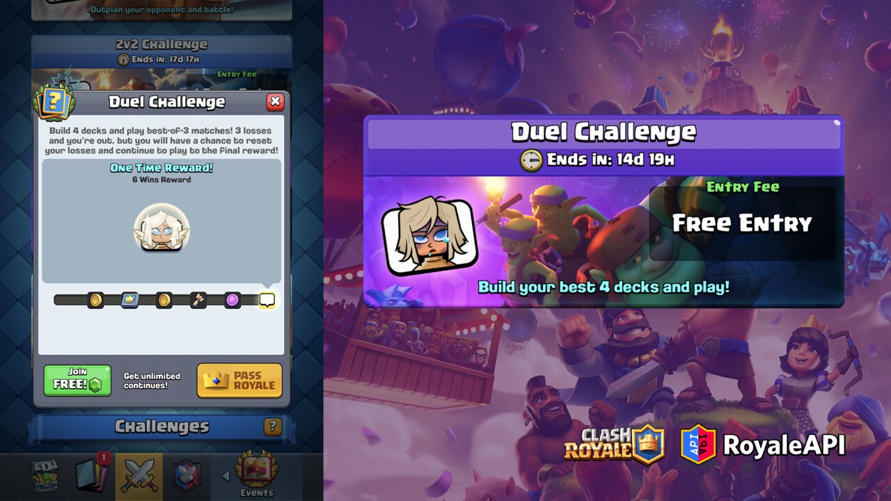 Clash Royale on X: Our first special event challenge, King's Cup