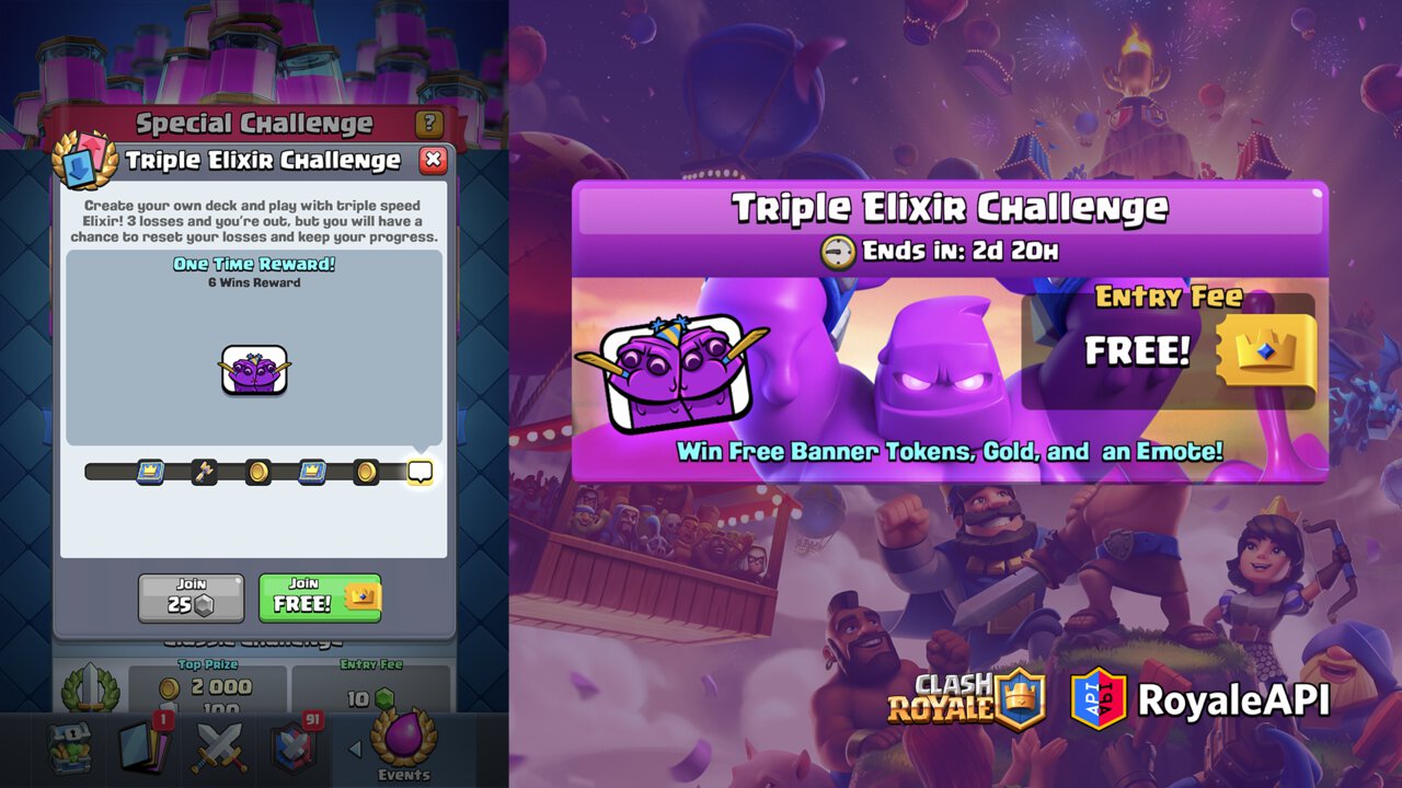 Ramp Up Challenge in Clash Royale: Information, rewards, and more