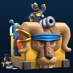 best-bear711: photorealistic clash royale king emote with crown