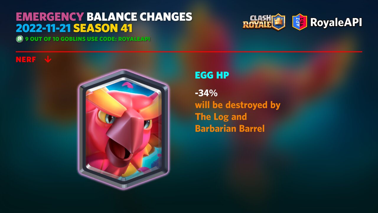 Clash Royale - ⭐️ NEW BALANCE CHANGES RELEASED TODAY ⭐️ Check out News  Royale in-game for more info. #clashroyale #clash #clashmas