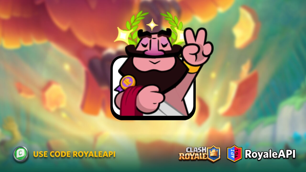 ALL King Emotes In Clash Royale! 