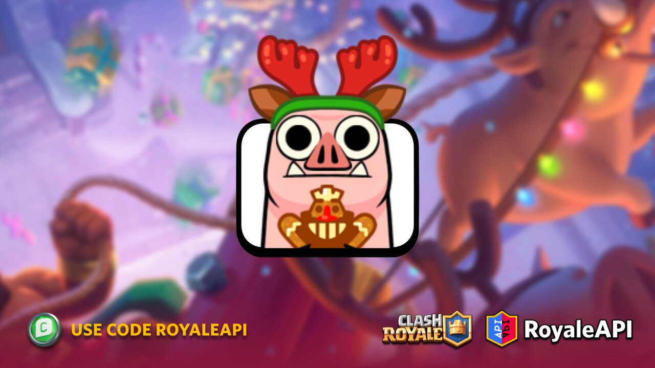 Check out the new Emotes, Pixel HEHEHEHA & Santa Piggi, #clashroyale