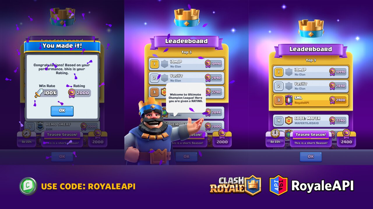 Clash Royale - Unlock the new card with 🆓 continues for every player!  Check the Challenges tab 📲 You only need 6 wins and Royal Delivery will be  boosted to your King