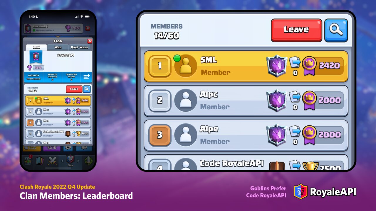 Clash Royale on X: Did you know there's a global leaderboard