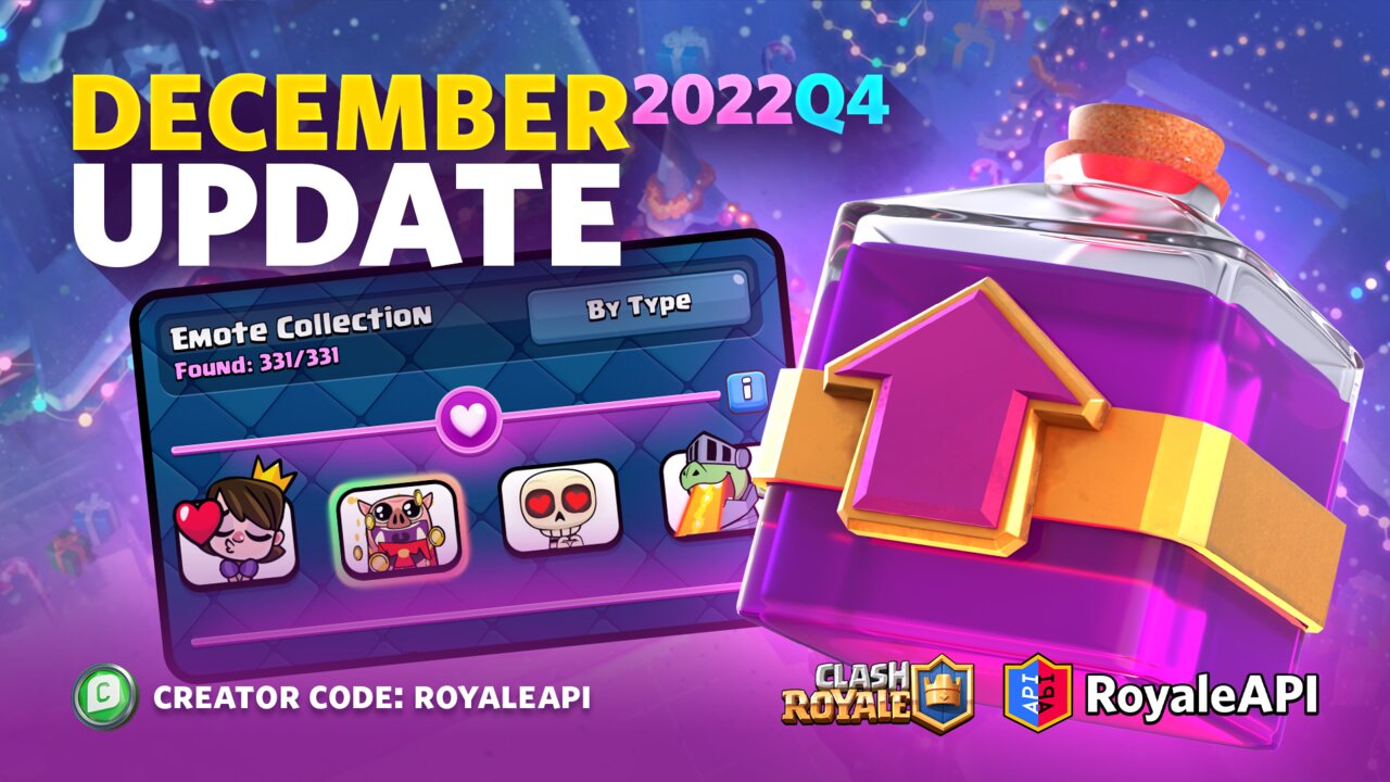 Clash Royale - Optional update now available, including Clan Wars fixes and  battery life improvements! Find out more:  ClashRoyale/comments/8hntoi/news_optional_update_available_nowcoming_soon/
