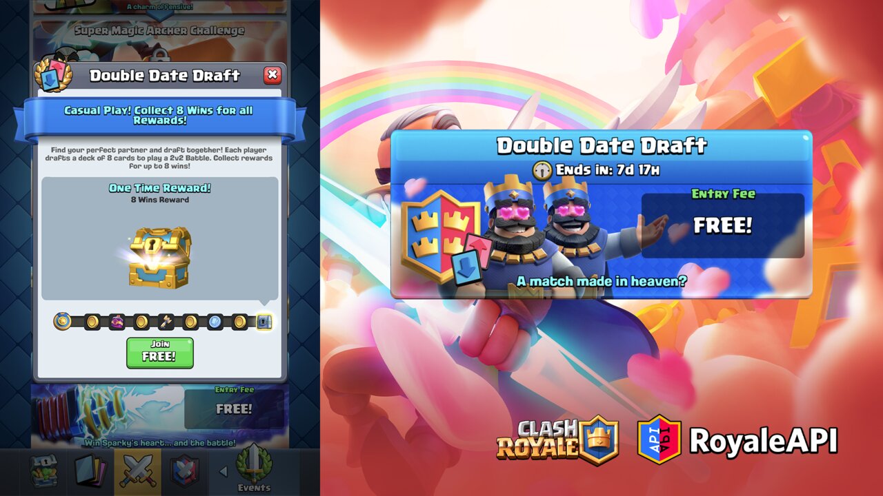 What is the new 2v2 Challenge in Clash Royale?