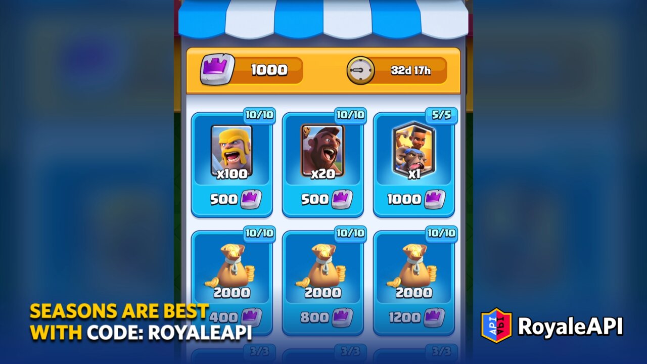 Deck Shop for Clash Royale