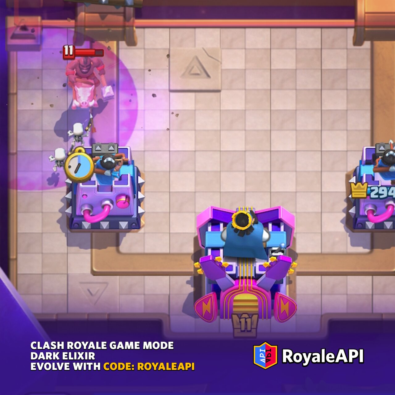 Dark Elixir - New Game Mode in Clash Royale