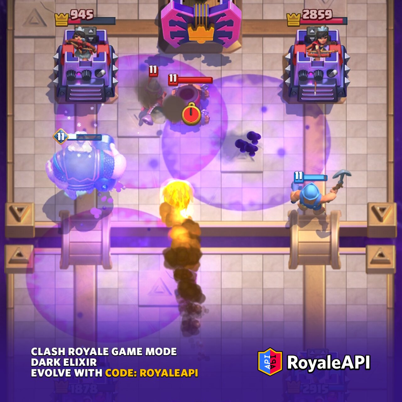 Dark Elixir - New Game Mode in Clash Royale