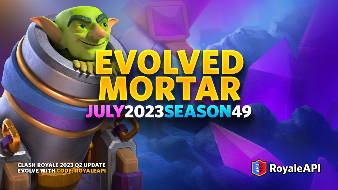 The 5 best decks with the evolution of the Mortar for Clash Royale