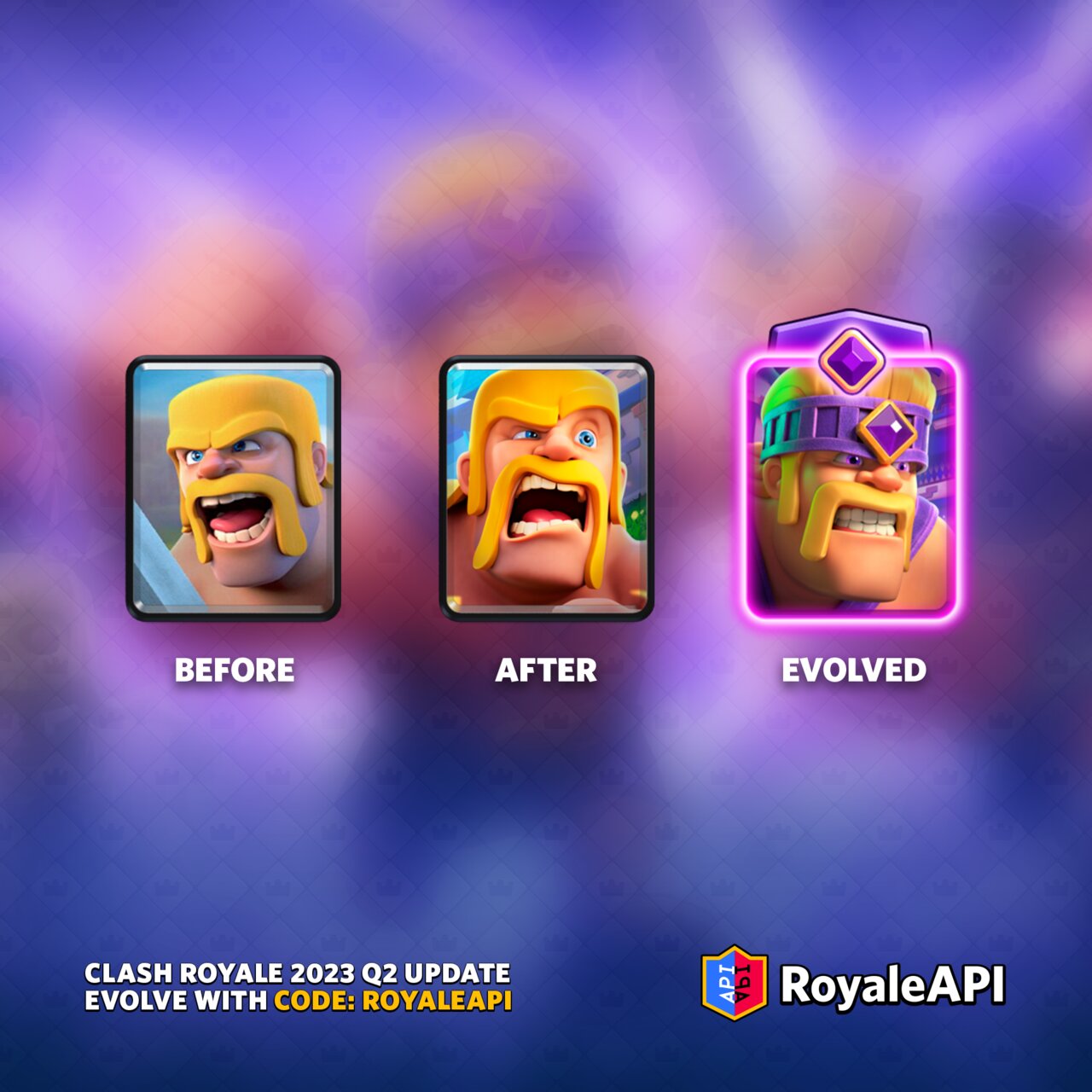 Hi, im trying to make a custom clash royal like logo. My goal is to remove  the kings heads from the image, and just have the blue and red patterns in  the