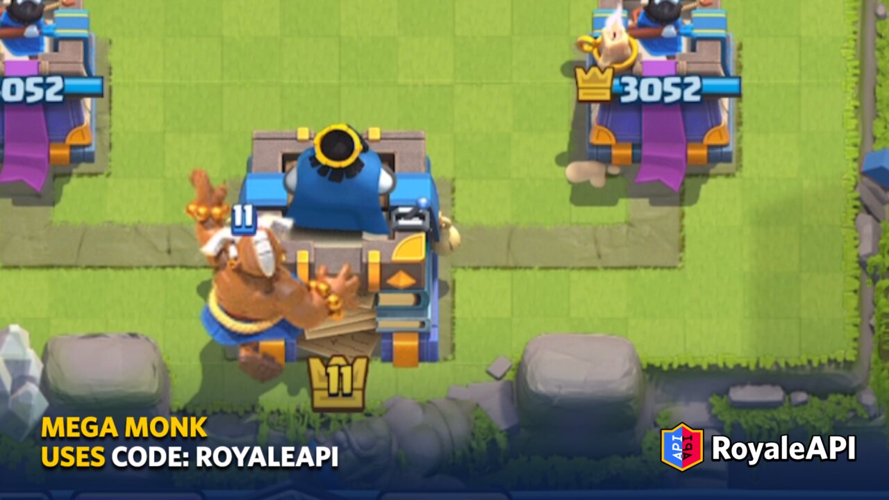 Mega Monk - New Game Mode in Clash Royale