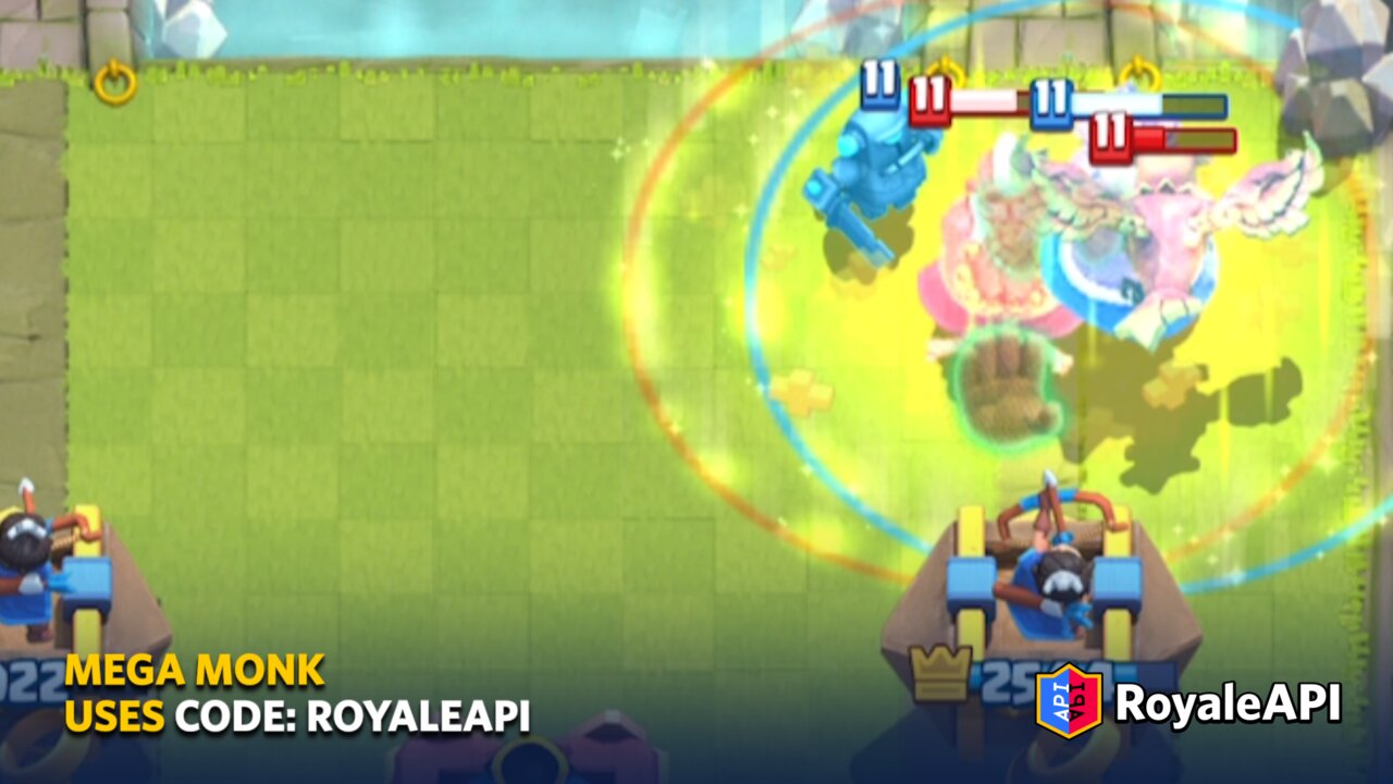 Mega Monk - New Game Mode in Clash Royale