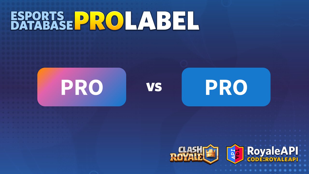 Labels for professioanl players - RoyaleAPI