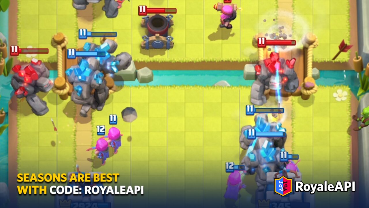 RoyaleAPI on X: How to construct the best deck for Super Archer vs Golem.   #ClashRoyale #クラロワ  / X