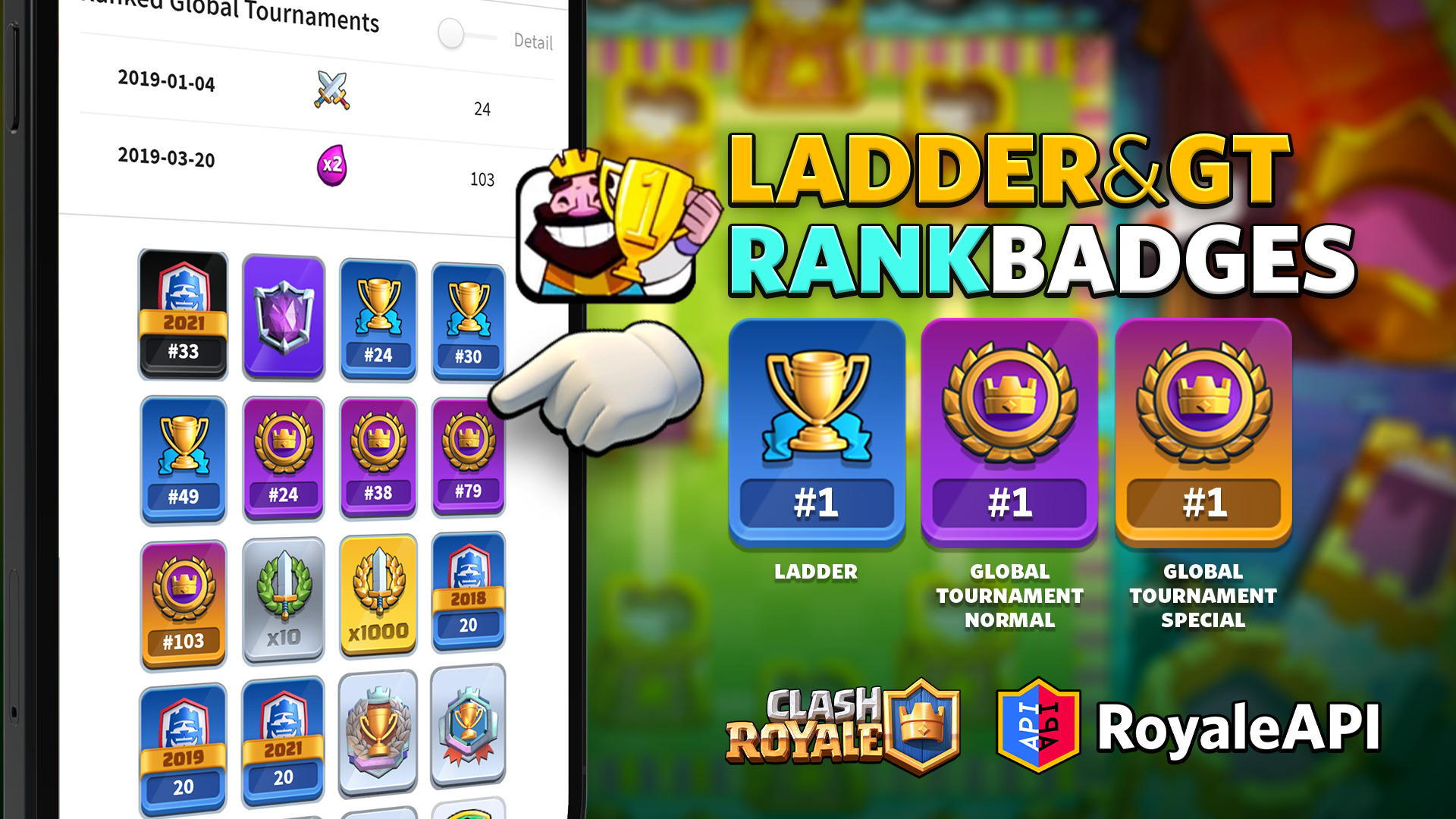 Clash Royale - HIGHEST LEVEL 1 PLAYER IN THE WORLD! 